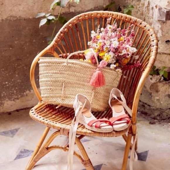 Sezane Bags Sezane Straw Tote New With Tags Poshmark